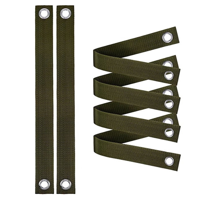 CSChome Tree Strap Strong Load Bearing Tree Strap with Grommet for Effective Garden Support