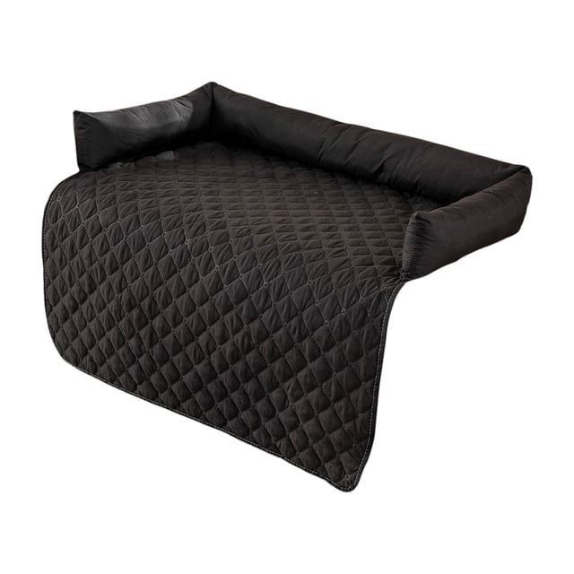 Methold Cama refrescante para mascotas, universal, impermeable, para perros, 90 x 90 cm, suave, antideslizante, color gris. Suministros para perros negro 90 x 90 cm