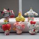 thumbnail image 2 of Lindo juego de personajes de anime, mini decoración de pastel de animales de dibujos animados, juguete de estatua modelo de PVC, 6 piezas, 2 of 3