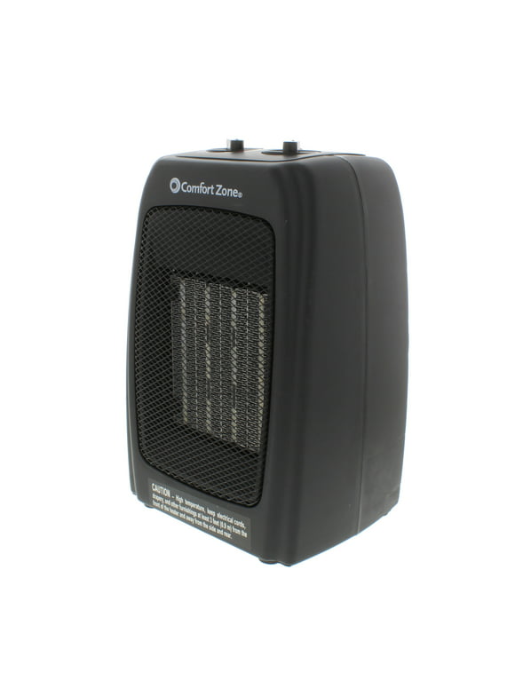 Comfort Zone CZ442 Ceramic Electric Portable Heater, Black
