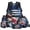 American Airplane, variant on HUIACONG Fire & Ice Football Kids Backpack Set, Complete Kit with Lunch Bag, Water Bottle Holder and Pencil Case, Spacious Daypack for Boys