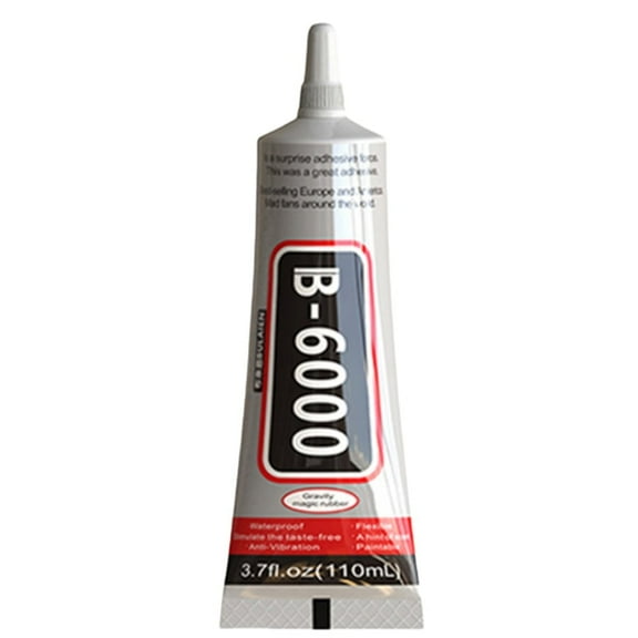 1PC 110ml B6000 Jewelry Glue Clear Rhinestone, Inlay Glue, Pendant Adhesive,Craft Adhesive Glue with Precision Tip Multifunctional Fabric Glue For Jewelry Making, Mobile Phone Repair
