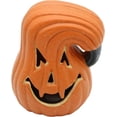 thumbnail image 5 of Halloween Jack O Lantern Pumpkin Lantern Light up Vintage Halloween Decorations Plastic Hollow Pumpkins Table Decor for Home Fall Party Supplies Indoor Outdoor,Pumpkin Lamp,B, 5 of 7