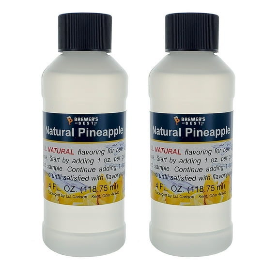 Natural Pineapple Flavoring Extract 4 oz. - 2 Pack