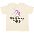 thumbnail image 3 of Inktastic Grammy Loves Me Unicorn Girls Girls Toddler T-Shirt, 3 of 5