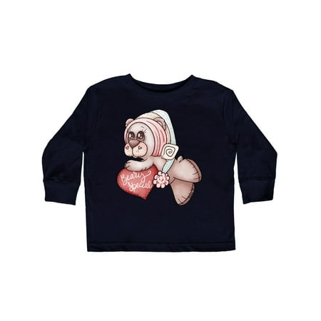 

Inktastic Beary Special Angel Teddy Bear Gift Toddler Boy Girl Long Sleeve T-Shirt