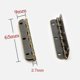 thumbnail image 4 of 2xBUTT PUERTA GABINETE JOYERÍA CAJÓN MUEBLES PARA EL HOGAR HARDWARE Bronce SM SunniMix Bisagras a tope, 4 of 5