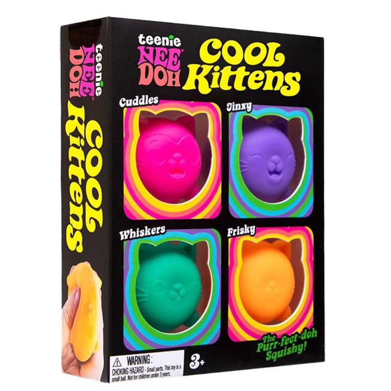Nee Doh Cool Cat 4 pack, 1 pack - Walmart.com