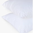 thumbnail image 2 of Almohadas Estándar Lisas Lujo Hoteleras 100% Algodón 2 Pzas Modelo Blanco liso, 2 of 4