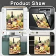 thumbnail image 4 of Wine Dishwasher Magnet Cover,Retro Style Magnetic Dishwasher Panel Decal, Art Grape Magnet Refrigerator Skin Sticker, Vinyl Decal, 4 of 7