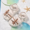 thumbnail image 2 of Godom Sandals for Toddler Girls Open Toe Cute Flats Dress Sandals Summer Shoes for Toddler Little Big Kid, 2 of 7