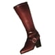 thumbnail image 5 of Botas de femenino a escala 1:12, zapatos de figuras en miniatura, zapatos de tacón alto para muñecas decorativas para figuras de mujeres de Marron oscuro CUTICAT botas femeninas, 5 of 8