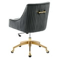 thumbnail image 5 of Side Dining Chair, Grey Gray, Velvet, Modern Contemporary, Kitchen Room Cafe Bistro Restaurant Hospitality, 5 of 7
