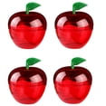 thumbnail image 1 of 80PCS Preferencia de Banquete de Boda Contenedor de Manzana Juguete Relleno Plástico en Forma de Manzana Caja, 1 of 5