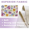 thumbnail image 6 of Spring Summer Floral Flower Placemats Set of 4, Watercolor Pansy Leaves Dining Place Mats Table Decor, Seasonal Home Kitchen Decoration 12 x 18 Inch, 6 of 6