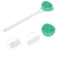 thumbnail image 3 of Unique Bargains 1 Pc Long Handle Bath Brush Back Scrubber for Bathroom 15.35" Length Green, 3 of 6
