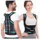 thumbnail image 4 of Corrector Postura  Bloosom Espalda Para Hombre Y Mujer Ajustable Faja M Negro, 4 of 4