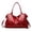 Wine, variant on Genuine Leather Purses and Handbags for Women Tote Shoulder Bag Satchel Purse Top Handle Bags Crossbody Purse Large Tote Crossbody Bag 1pcs Wine