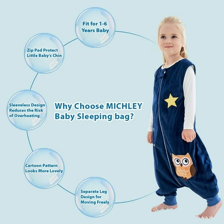 baby blanket feet bag sack 2t nightgowns wearable swaddle infant sleeveless owl sleeping toddler dark winter spring
