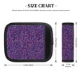 thumbnail image 2 of Luggage Handle Wraps for Suitcase - Suitcase Tags Identifiers for Suitcases, Lightning Purple Glitter B Fun Luggage Handle Covers, Travel Luggage Accessories Essentials for Flying, 2 of 6