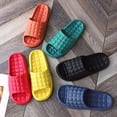thumbnail image 2 of Zapatillas de interior para mujer, zapatos planos, chanclas antideslizantes de verano, Zapatillas de baño para el hogar, Zapatillas cómodas para mujer para hombre Tan Jianjun unisex, 2 of 2