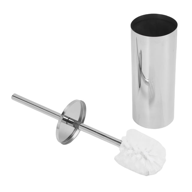 Juego De Escobilla Y Soporte Para Inodoro, Escobilla Para Inodoro De Acero Inoxidable Con Tapa Sellable Y Base Estable, Para Accesorios De Domésticos Y De Autocaravanas