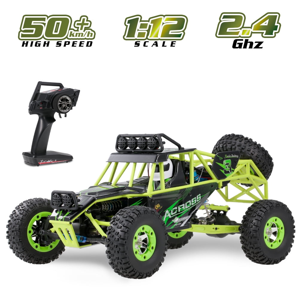 2.4G Off-road RC Car Truck Electric Brushed Remote Controlled Racing Vehicles US 