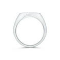 thumbnail image 2 of KATARINA Oval Shape Diamond Fashion Ring in Sterling Silver (1/20 cttw, G-H, I2-I3) (Size-11.25), 2 of 4