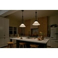 thumbnail image 4 of 52581BK Kichler Lighting Albers - 1 Light Pendant-31.25 Inches Tall and 18.25 Inches Wide-Black Finish    -Traditional Installation, 4 of 11