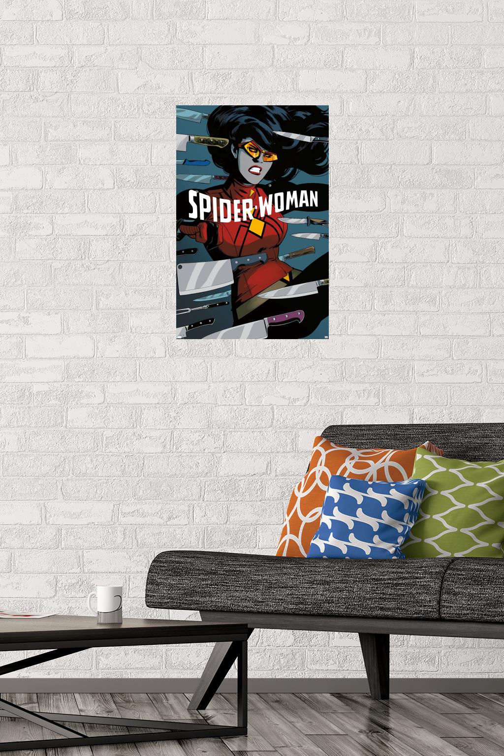 Marvel Comics - Spider Woman - Spider-Woman #6 Wall Poster, 14.725" x 22.375"