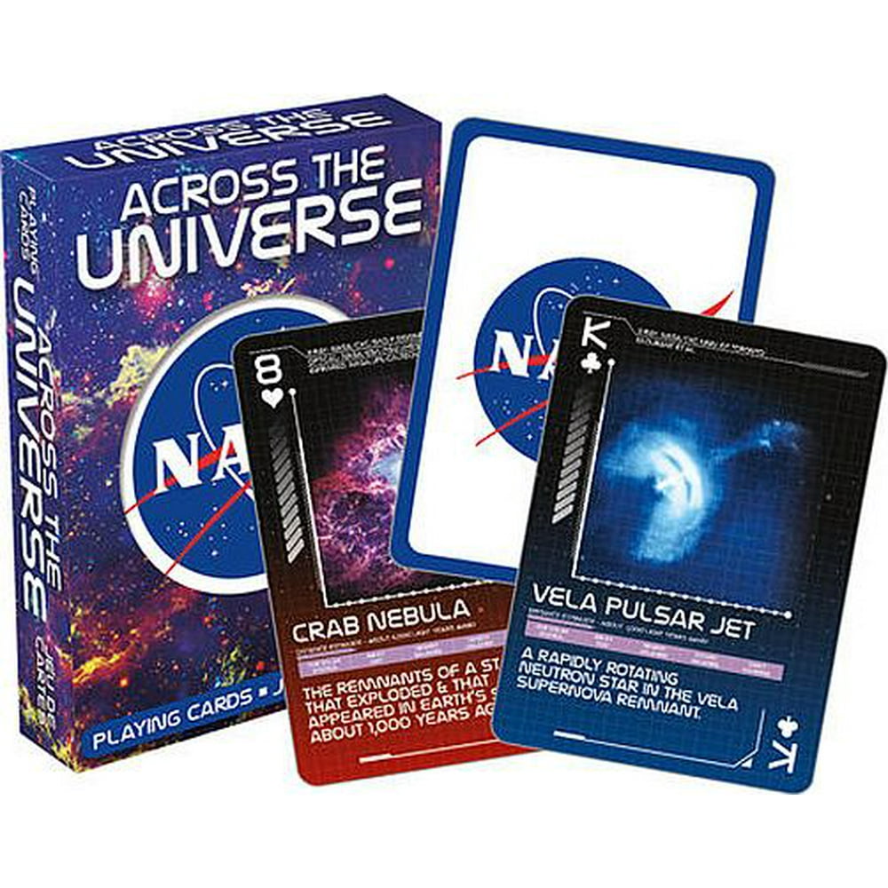 NASA ACROSS THE UNIVERSE PLAYING CARD DECK 52 CARDS