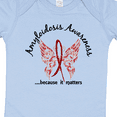 thumbnail image 4 of Inktastic Amyloidosis Butterfly 6.1 Boys Baby Bodysuit, 4 of 5