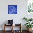 thumbnail image 3 of Art.com NYC Blueprint Art Print by Adam Shaw, 24" x 24", 3 of 4