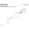 thumbnail image 6 of Kingston Brass KS3045DL Concord Single-Handle Three-Way Diverter Valve with Square Trim Kit in Oil Rubbed Bronze, 6 of 9