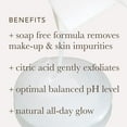 thumbnail image 6 of Alpha Skin Care Refreshing Face Wash with Citric AHA Anti-Aging Formula for All Skin Types, 6 fl oz, 6 of 7