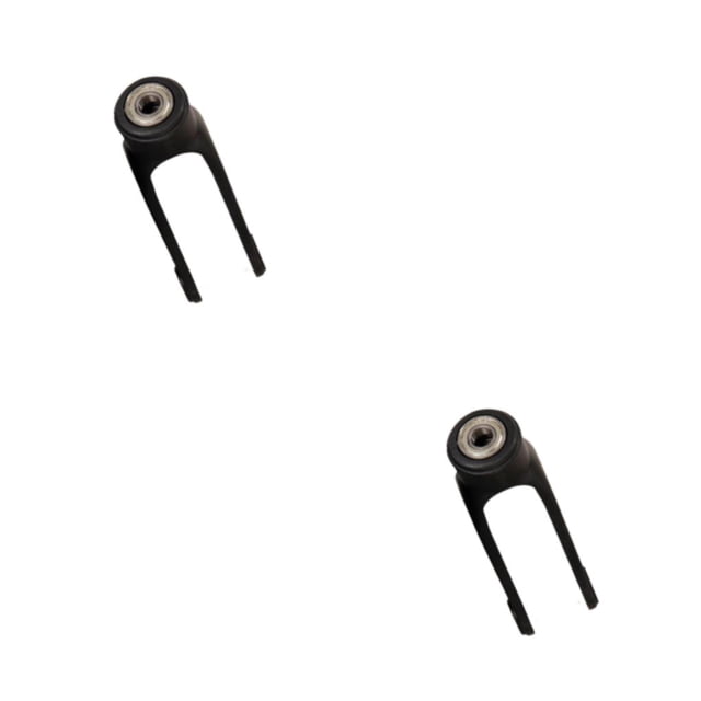 Vogacara Accesorios de horquilla delantera para sillas de ruedas para ruedas giratorias delanteras de 6 pulgadas 6 pulgadas 2piezas