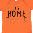 thumbnail image 4 of Inktastic It's Home- State of Nebraska Outline Distressed Text Boys or Girls Baby Bodysuit, 4 of 5
