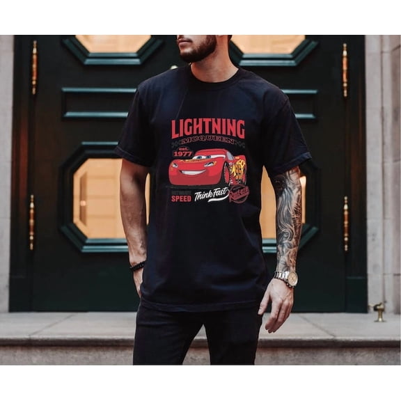 Retro Lightning Mcqueen Shirt, Rusteze cars Shirt, Piston Cup shirt, Pixar Cars Shirts, Disneyland Family Vacation