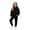 Black, variant on Toddler Girls' Outfits Kids Long Sleeve Hoodie Sweatshirt Pants Casual Solid Outfit For Big Sweatsuits 9-10 Years
