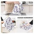 thumbnail image 3 of Sikiie Orchids Flowers Waffle Weave Kitchen Dish Cloth,Super Absorbent Kitchen Dish Towels 16*26 Inches for Dish Rags Washing Dishes, Drying Dishes, 3 of 7