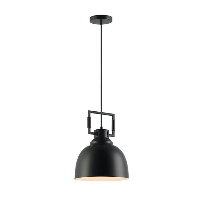 Lámpara Colgante E26/E27 60W Enok Negro 2G ILUMINACIÓN .