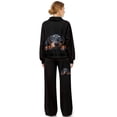 thumbnail image 2 of Yuyamidu Women's Tracksuits 2 Piece Outfits Matching Lounge Sets Loungewear Cute Dachshund Tops Bottoms Set Drawstring Sweatshirt Wide Leg Sweatpants Sweatsuit for Yoga Running Skiing Dancing, 2 of 7