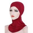 thumbnail image 1 of Women Mercerized Muslim Turban Hat Interior Hijab Cap Islamic Bonnet Cover Scarf, 1 of 10