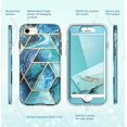 thumbnail image 6 of i-Blason Compatible Slim Cell Phone Case with Screen Protector for Samsung Cosmo Series, Ocean, 6 of 7