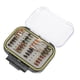 thumbnail image 5 of Kit de 64 moscas de pesca con mosca de acero inoxidable, señuelos de pesca coloridos, juego de anzuelos con caja de almacenamiento impermeable., 5 of 14