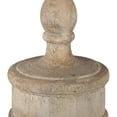 thumbnail image 2 of CC Home Furnishings Large Chester Finial Decoration - 22" - White, 2 of 3