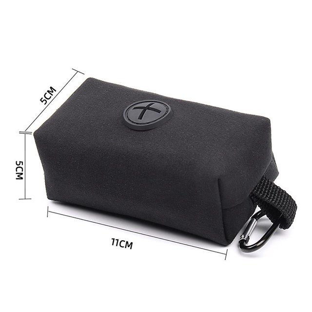 Dispensador portátil negro de bolsas para excrementos de perros esquí esquí Gafas de esquí