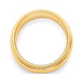 thumbnail image 2 of 14k 4mm Milgrain Comfort Wedding Band, 2 of 3
