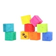 thumbnail image 1 of Bloques De Construcción Blandos Para Bebés, Bloques De Silicona Para Bebés Sin BPA 628-11 Estilo Colorido Para El Aprendizaje Temprano Durante 6 Meses Y Más LHCER Baby Squeeze Building Blocks, 1 of 8