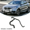 thumbnail image 3 of Manguera del radiador Unique Bargains Manguera de calefacción del radiador Manguera de salida del radiador Número 17127589731 para BMW X5 4.4L 2010-2013 Tubo de refrigerante de goma Negro 1 Pc, 3 of 6
